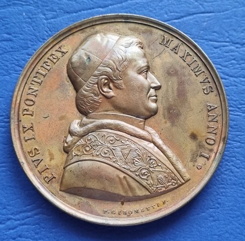 Medaglia stato pontificio 1846 - stato,