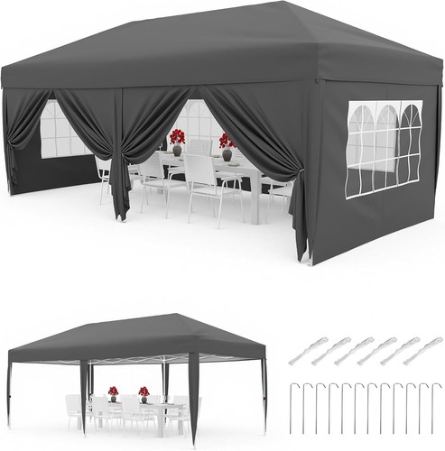 Gazebo pieghevole 3x6 - , m