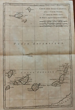 1787 M. BONNE CARTA GEOGRAFICA