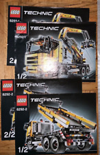 Lego Technic 8292 Raccogli Ciliegie Dumper Manuali Istruzioni 1-4 Buone Condizioni