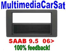 PHONOCAR MASCHERINA DOPPIO ISO SAAB 9.5 06> NERA 3383