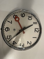 orologio vintage da parete Ferrovie Di Stato Germania Anni 50