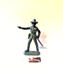 Soldatino Atlantic Ufficiale Nordista serie Far-West Story scala 1:32