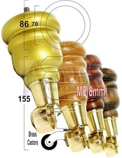 4 Gambe per Mobili in Legno