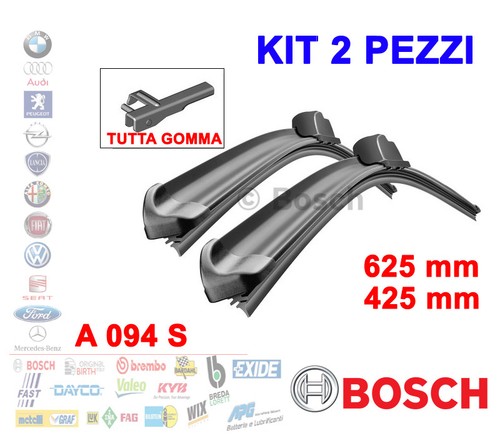 Kit spazzole tergicristallo - kit,
