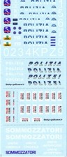 decal 1/43  POLIZIA-POLIZEI