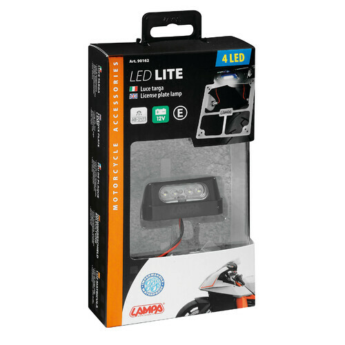 Lampa luce porta targa led - luce,