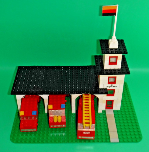 Lego vintage fire station 357 - station,