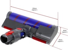 Spazzola per Pavimenti con Rullo Morbido Compatibile con Dyson V10 SV12 V11 SV14