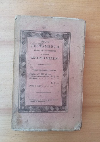Sacra bibbia nuovo testamento - sacra,