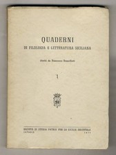 QUADERNI di filologia e
