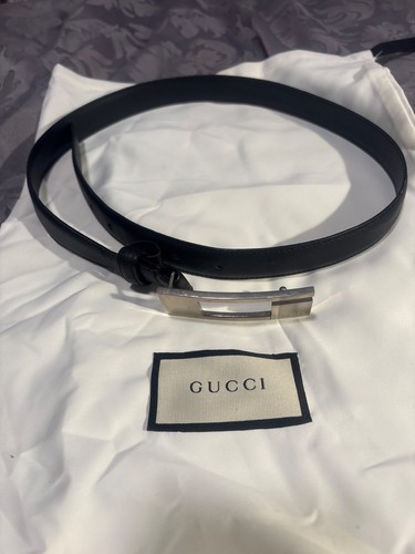 Gucci fibbia tono argento - g,