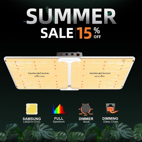 Spider farmer sf2000 4x2ft led - 4x2ft,