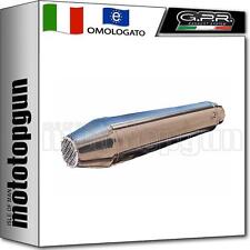 scarico omologato acciaio gpr