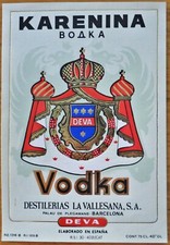 Etichette vino liquori SPAGNA