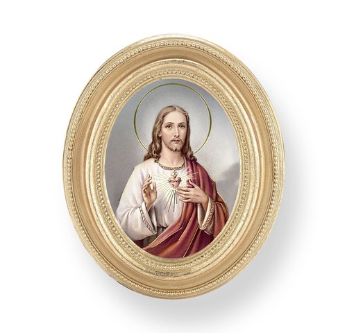 Cornice ovale oro - , sacro
