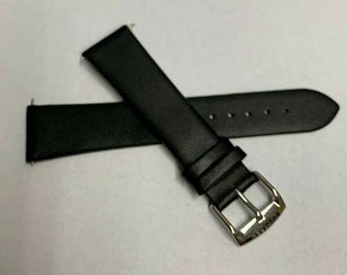 Citizen black leather - leather, strap