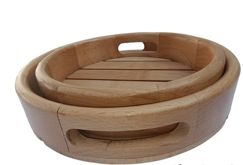 Servizio vassoio legno - vassoio, in
