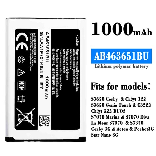 Batteria ab463651bu ab463651ba - batteria,