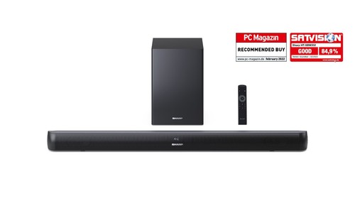 Sharp sbw202 soundbar 2 1 - sharp,