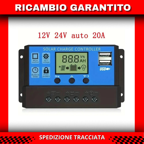 Regolatore carica pannello - carica,