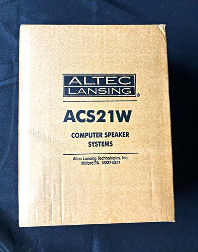 Altec lansing acs21w 0 - altec,