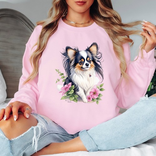 Felpa donna papillon cane - felpa, da
