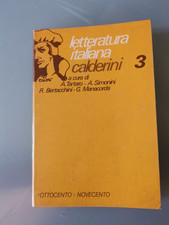 LETTERATURA ITALIANA 3 -