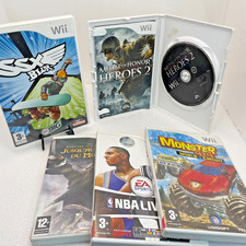 Nintendo Wii Lotto 5 Videogiochi Originali Completi Manuale Disco Multilingua