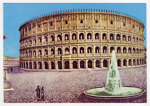 Roma colosseo ricostruzione - colosseo,