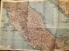 1939 Carta geografica Mappa