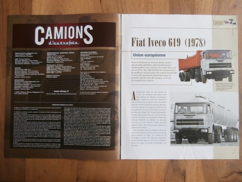 Camion fiat iveco 619 - camion,