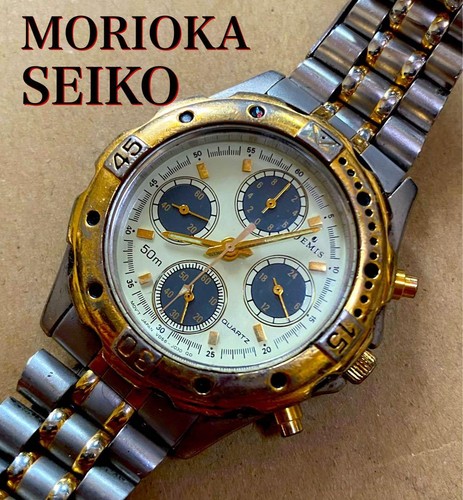 Seiko morioka cronografo - seiko,