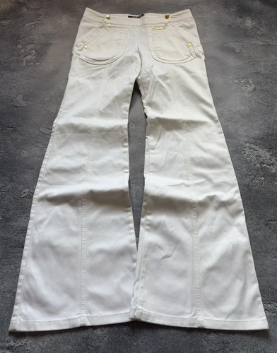 Pantaloni svasati bianchi