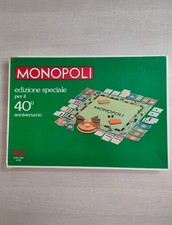 Monopoli 40 anniversario gioco da tavolo