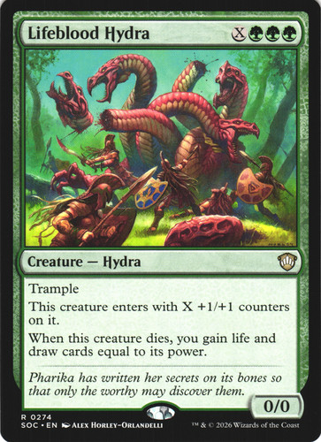 Mtg lifeblood hydra - |, |