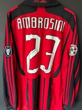Ambrosini Milan maglia match