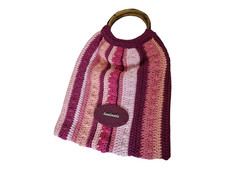 Borsa a uncinetto fatta a