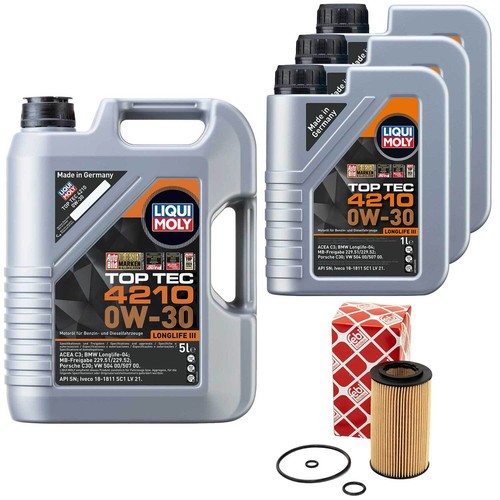 Kit olio motore top tec - top,