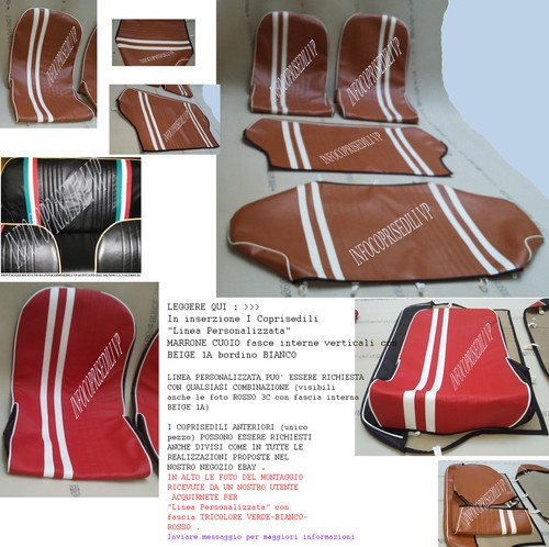 Coprisedili fiat 500l epoca - coprisedili,