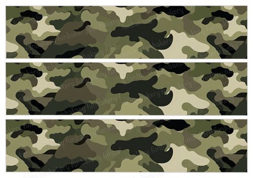 Cake topper soldato militare