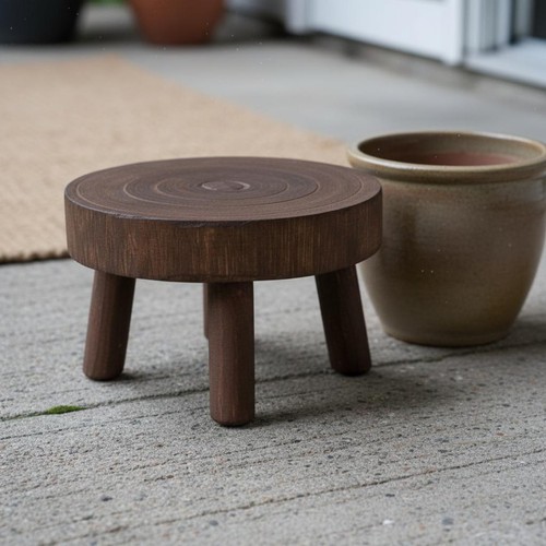 Portavaso legno massello - in,
