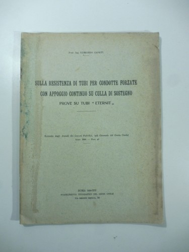 Casati sulla resistenza di - sulla,