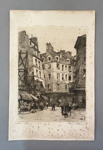 Rue galande parigi antica - parigi,,