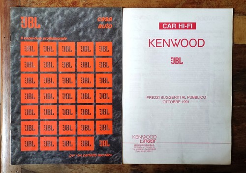 Catalogo brochure jbl kenwood - catalogo,