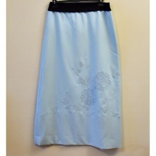 GONNA LUNGA VINTAGE tg.46 AZZURRA