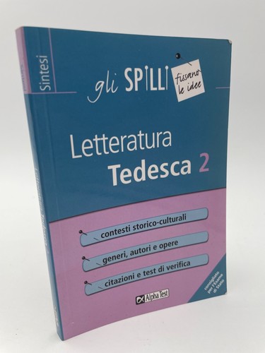 Letteratura tedesca gli - tedesca,