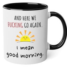 Tazza da caffè Funny Morning