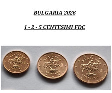 Bulgaria monete 2026 - fior di