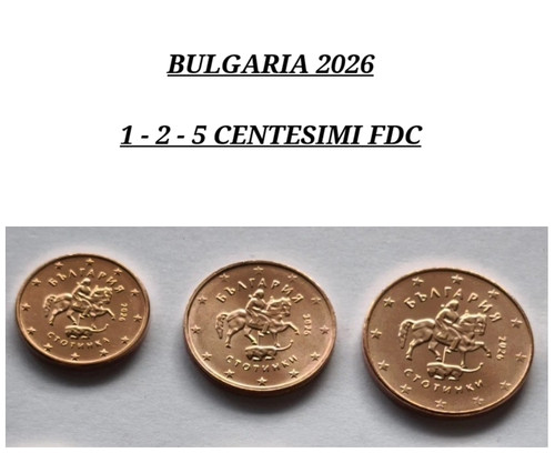 Bulgaria monete 2026 - ,